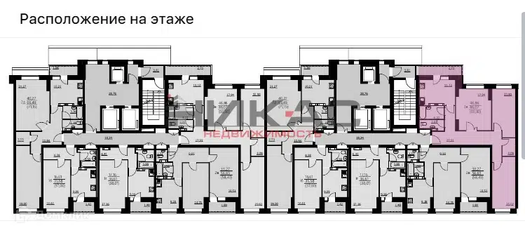 Продаётся 3-комнатная квартира, 88.8 м²
