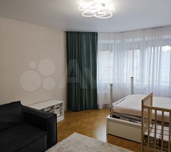 Продаётся 1-комнатная квартира, 44 м²