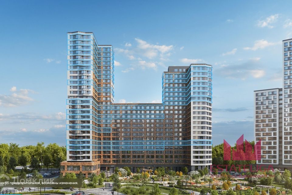 Продаётся 1-комнатная квартира, 41.4 м²