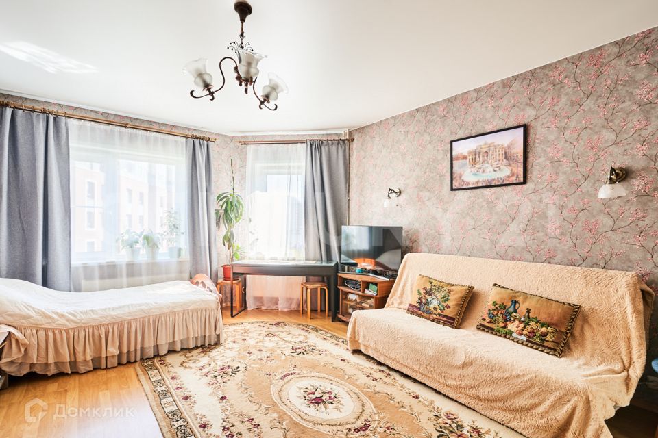 Продаётся 1-комнатная квартира, 49.6 м²