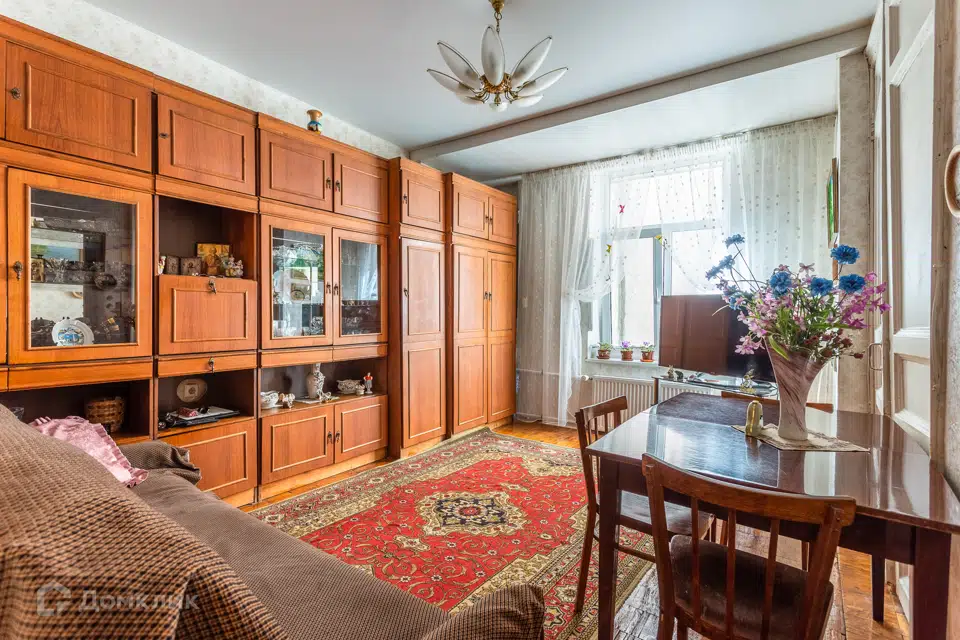 Продаётся 2-комнатная квартира, 54.3 м²