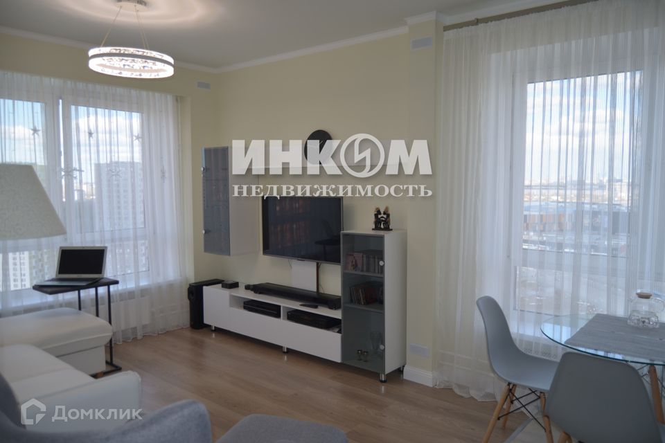 Продаётся 2-комнатная квартира, 56.1 м²