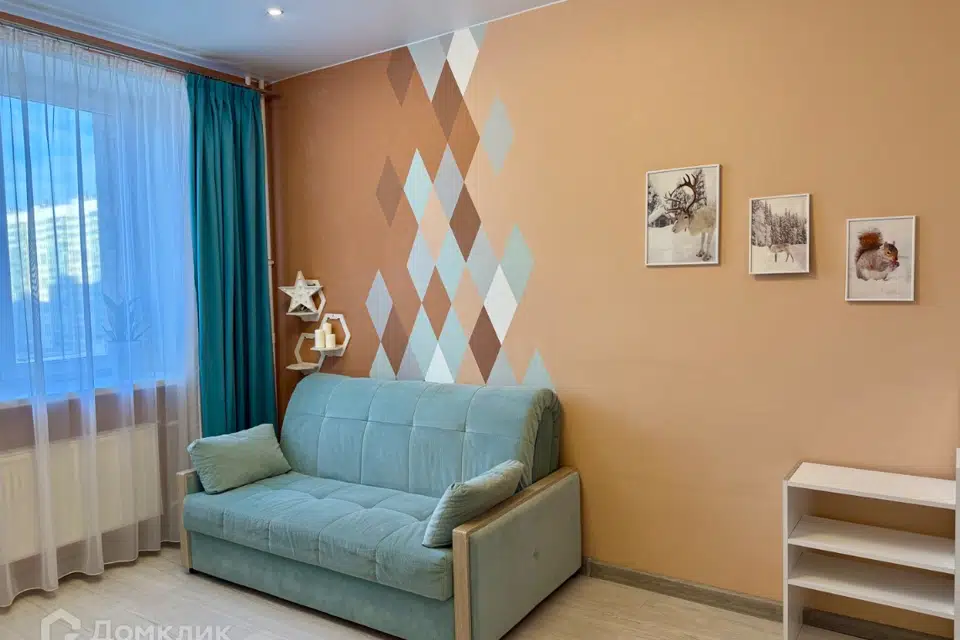 Продаётся 1-комнатная квартира, 37.2 м²