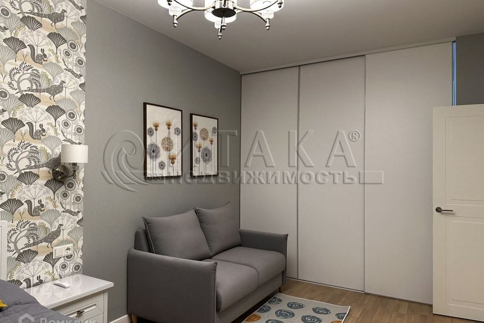 Сдаётся 1-комнатная квартира, 41 м²