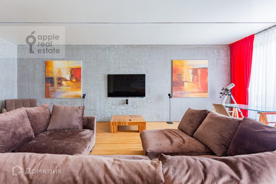 Сдаётся 2-комнатная квартира, 125 м²