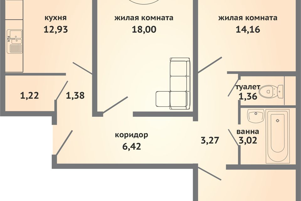 1 комнатная квартира ульяновск верхняя терраса