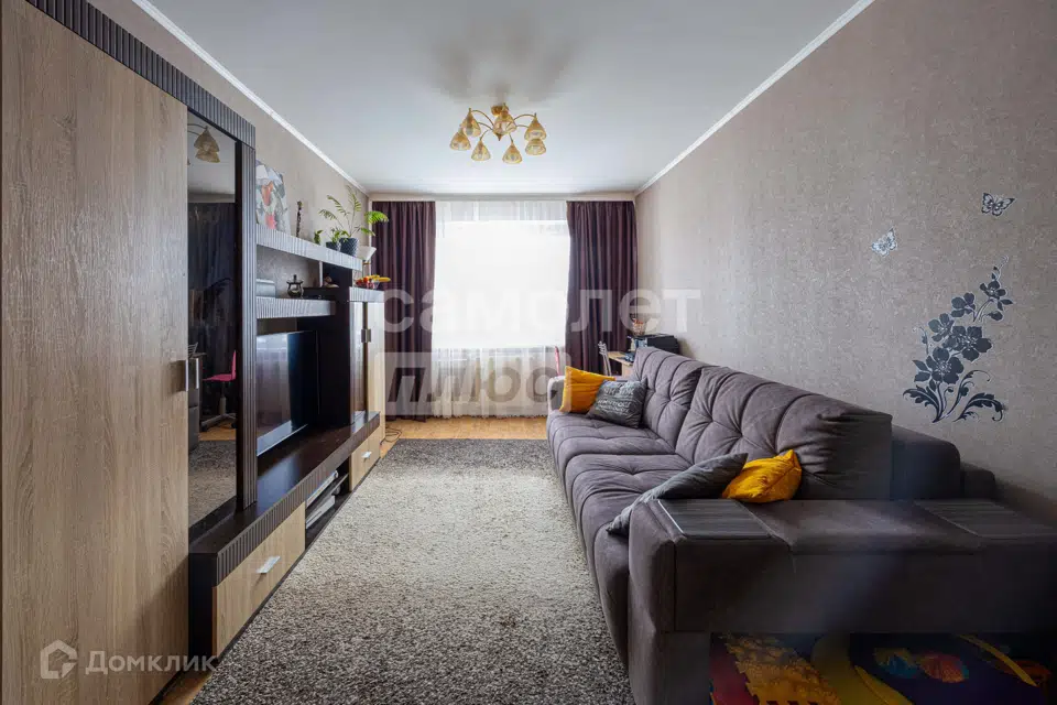 Продаётся 3-комнатная квартира, 63 м²