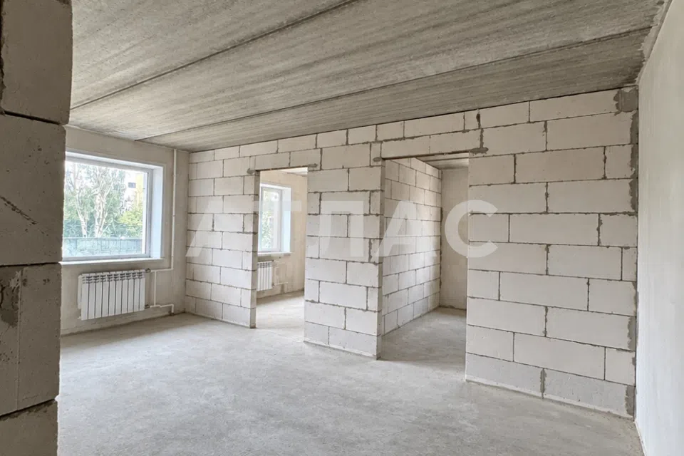 Продаётся 3-комнатная квартира, 61.9 м²