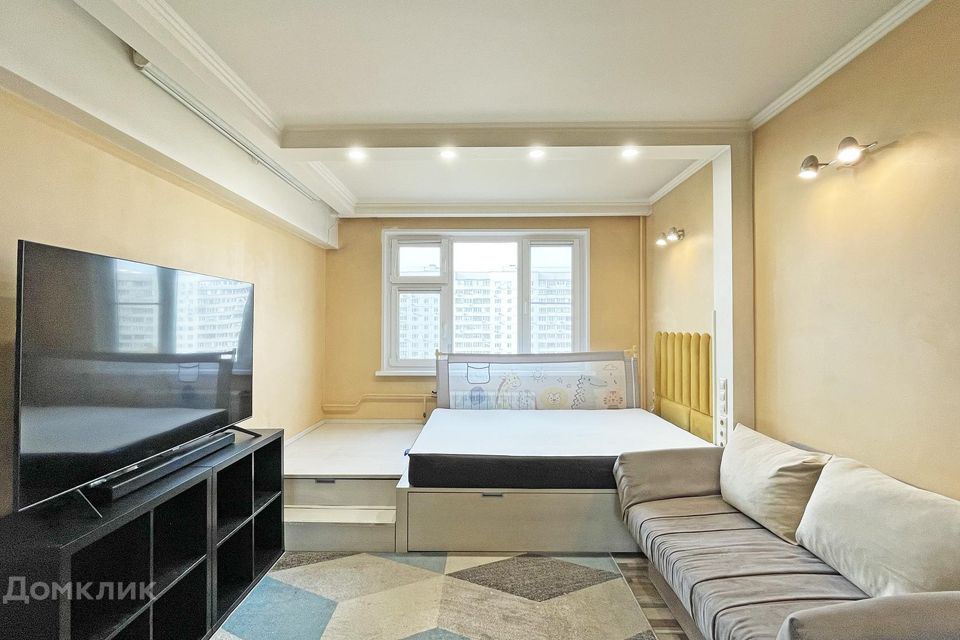 Продаётся 1-комнатная квартира, 39.7 м²