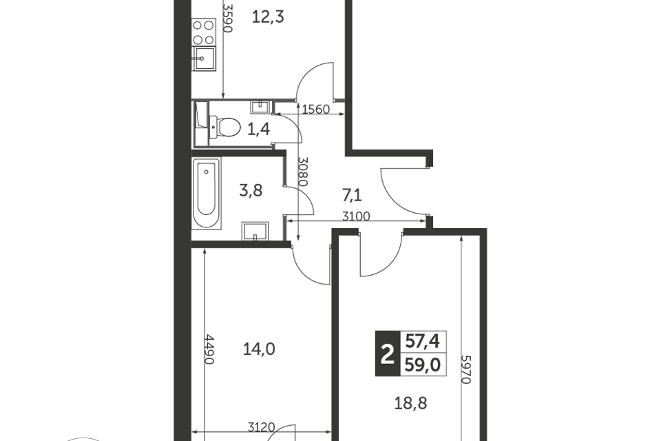 Купить Квартиру в Люберцах - 2 578 объявлений о Продаже Квартир ...