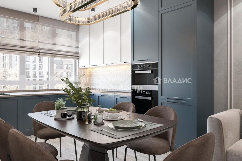 Продаётся 3-комнатная квартира, 91.3 м²