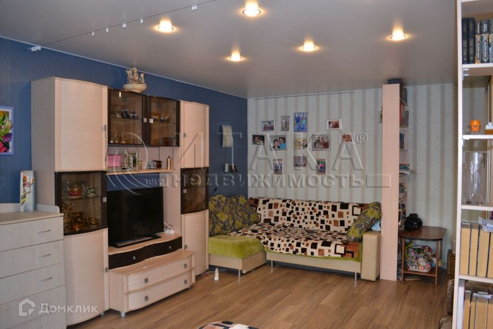 Продаётся 1-комнатная квартира, 46.5 м²