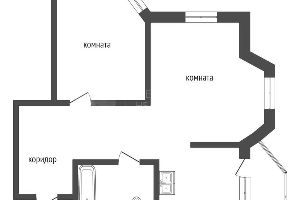Продаётся 2-комнатная квартира, 64.8 м²
