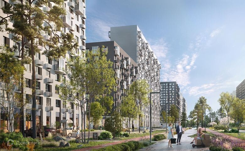 Продаётся 2-комнатная квартира, 57.39 м²