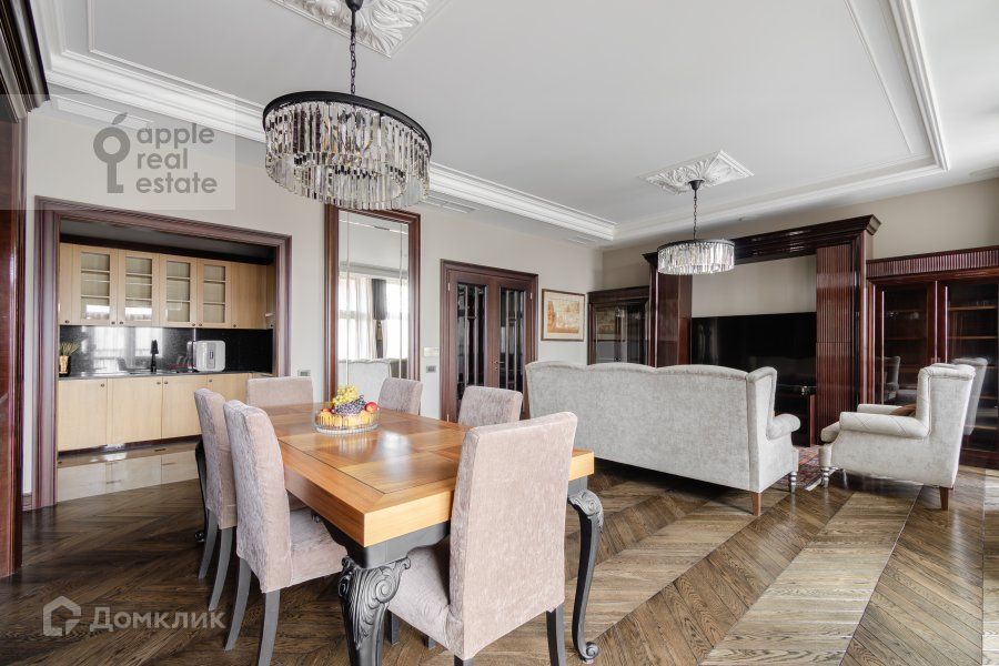 Сдаётся 3-комнатная квартира, 157 м²