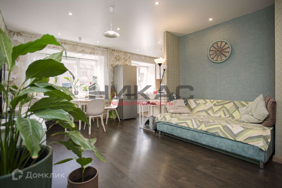 Продаётся 2-комнатная квартира, 41.3 м²