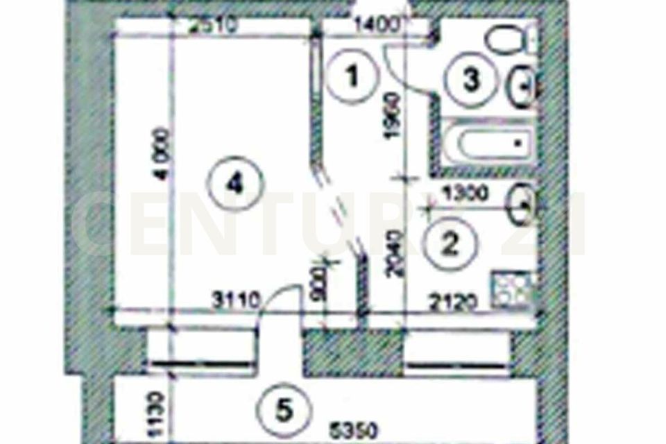 Продаётся 1-комнатная квартира, 20.84 м²