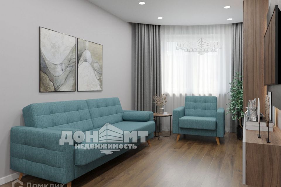 Продаётся 1-комнатная квартира, 43 м²