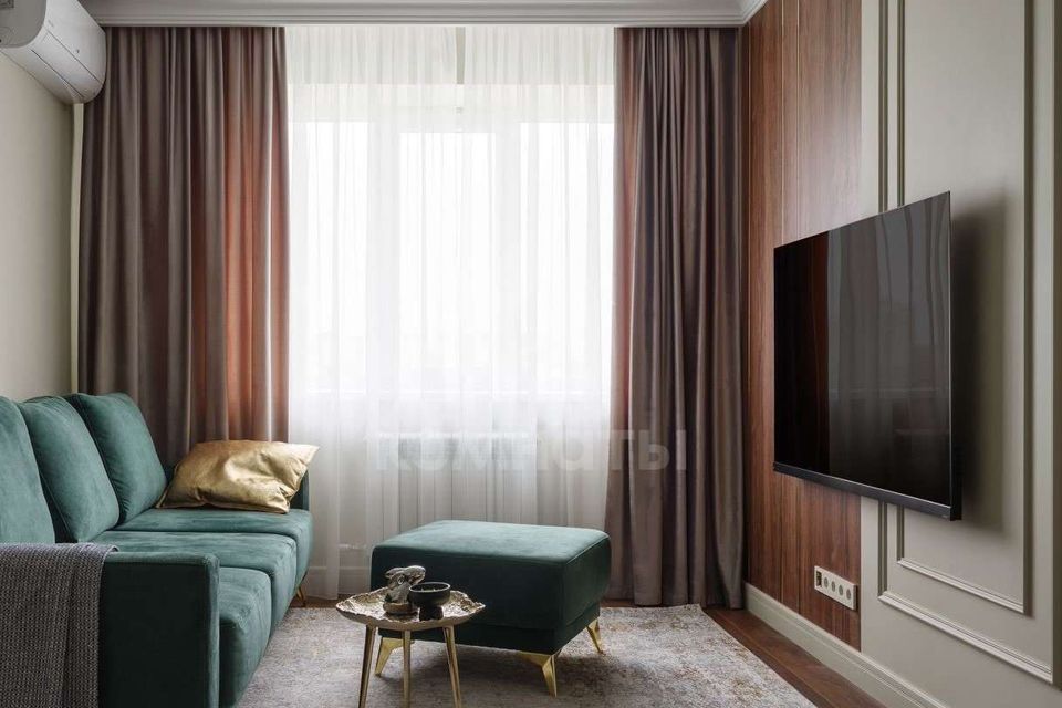 Продаётся 1-комнатная квартира, 44.5 м²