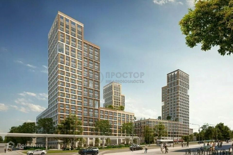 Продаётся 1-комнатная квартира, 50.8 м²