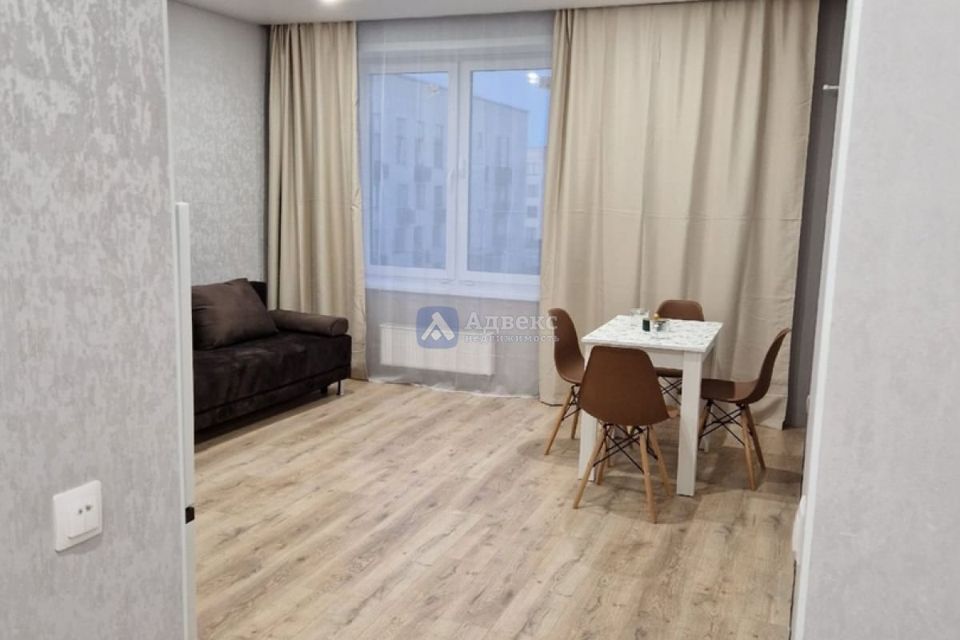 Продаётся 1-комнатная квартира, 43.5 м²