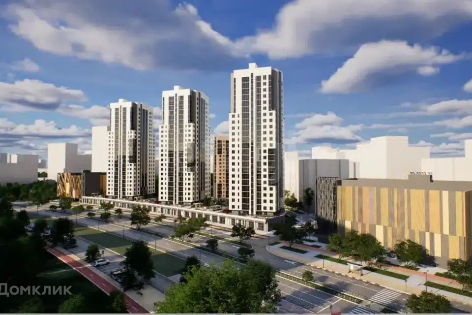 Продаётся 1-комнатная квартира, 46.01 м²