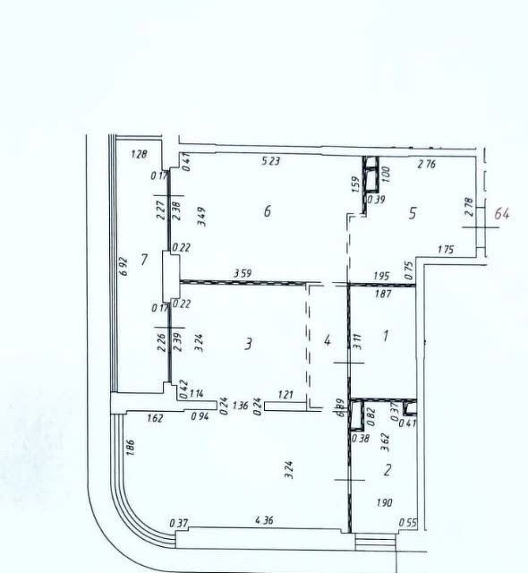 Продаётся 3-комнатная квартира, 86.5 м²