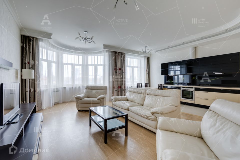 Сдаётся 3-комнатная квартира, 110 м²
