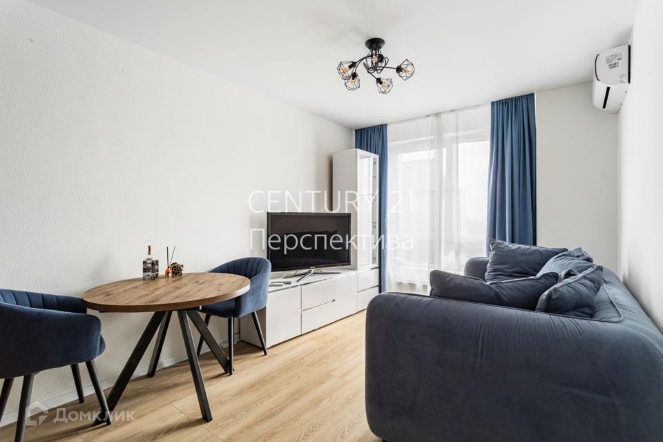 Продаётся 1-комнатная квартира, 38.6 м²
