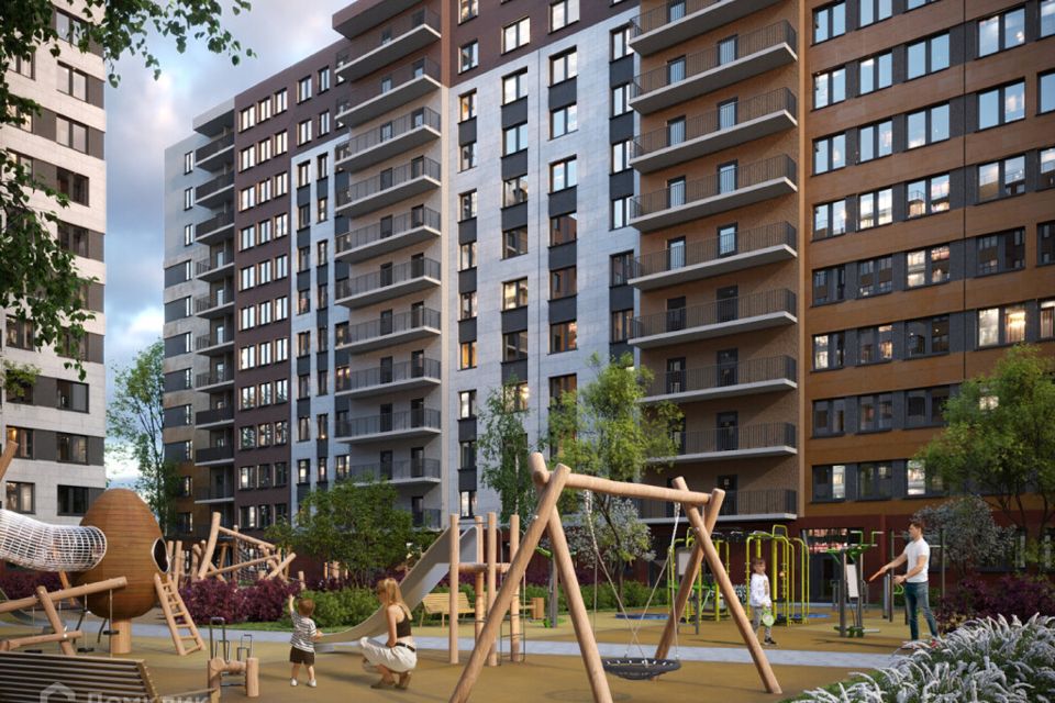 Продаётся 2-комнатная квартира, 63.35 м²