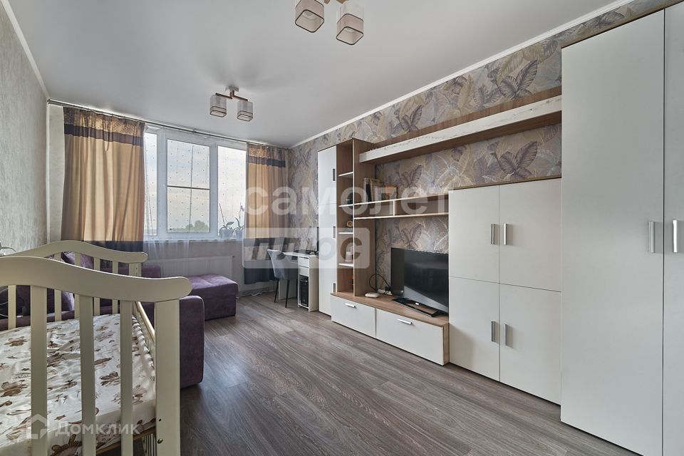 Продаётся 1-комнатная квартира, 45.1 м²
