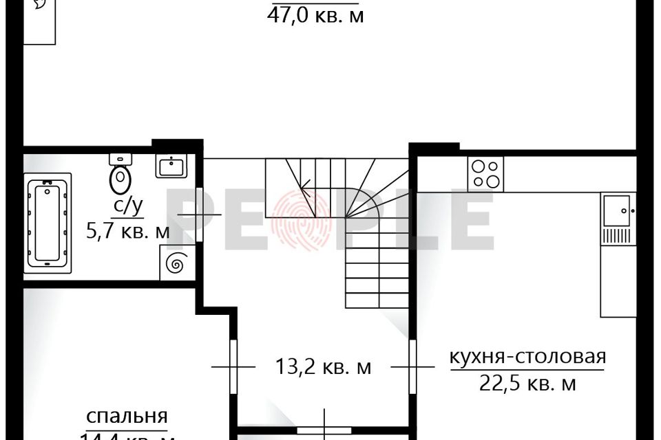 Продаётся 7-комнатная квартира, 371.9 м²