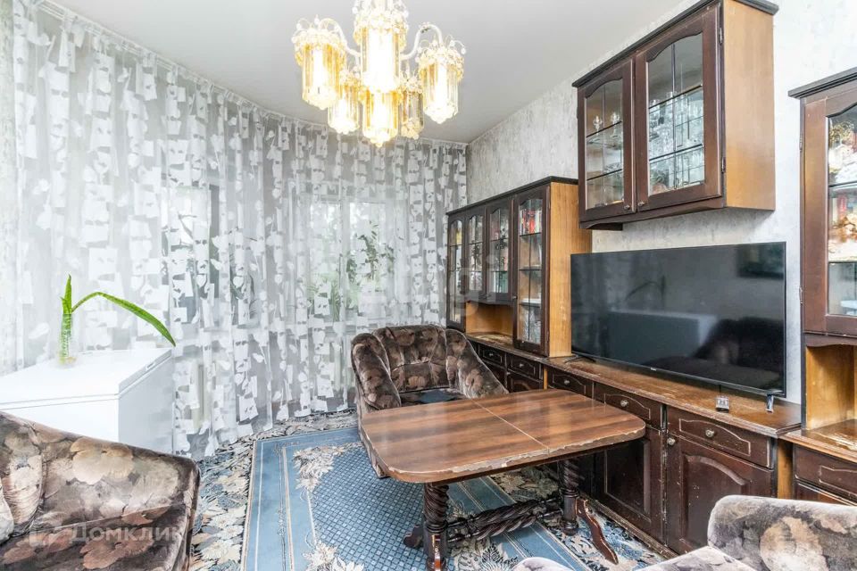 Продаётся 2-комнатная квартира, 54.6 м²