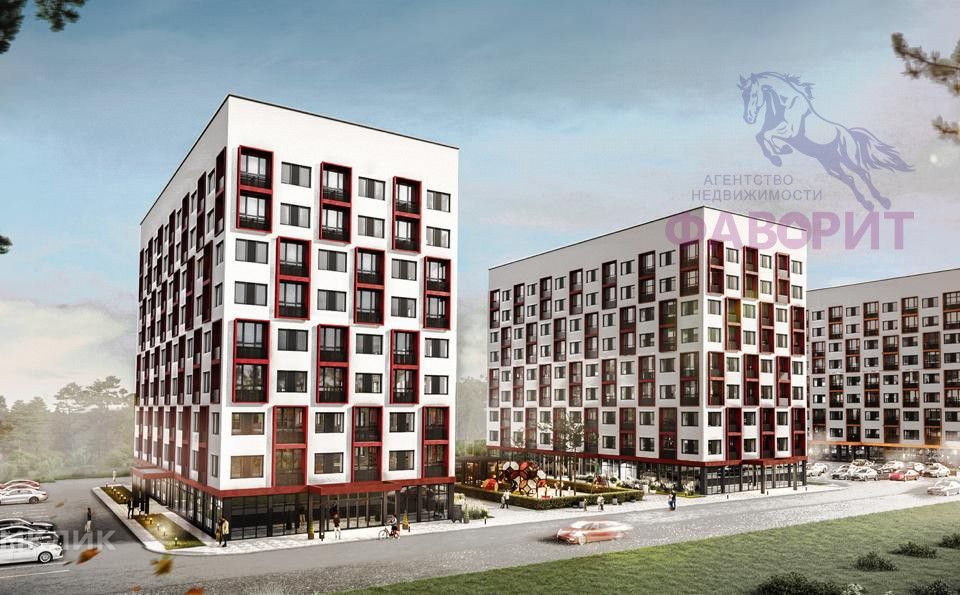 Продаётся 2-комнатная квартира, 53.2 м²