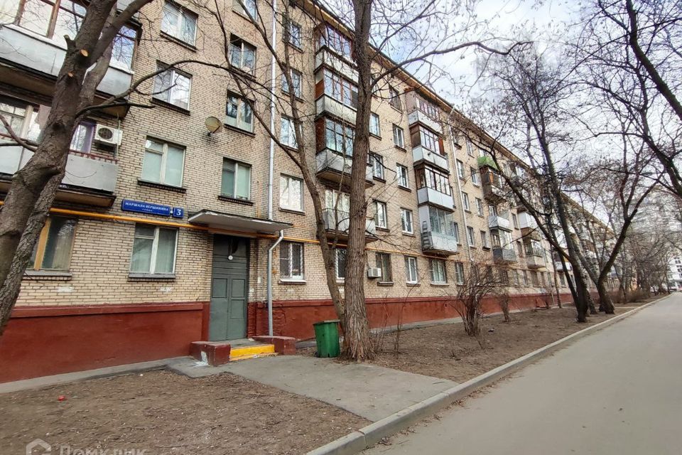 Продаётся 3-комнатная квартира, 56.9 м²