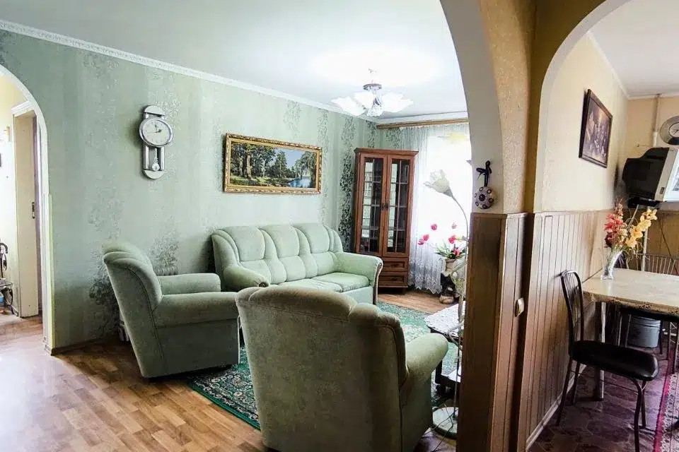 Продаётся 3-комнатная квартира, 58.1 м²