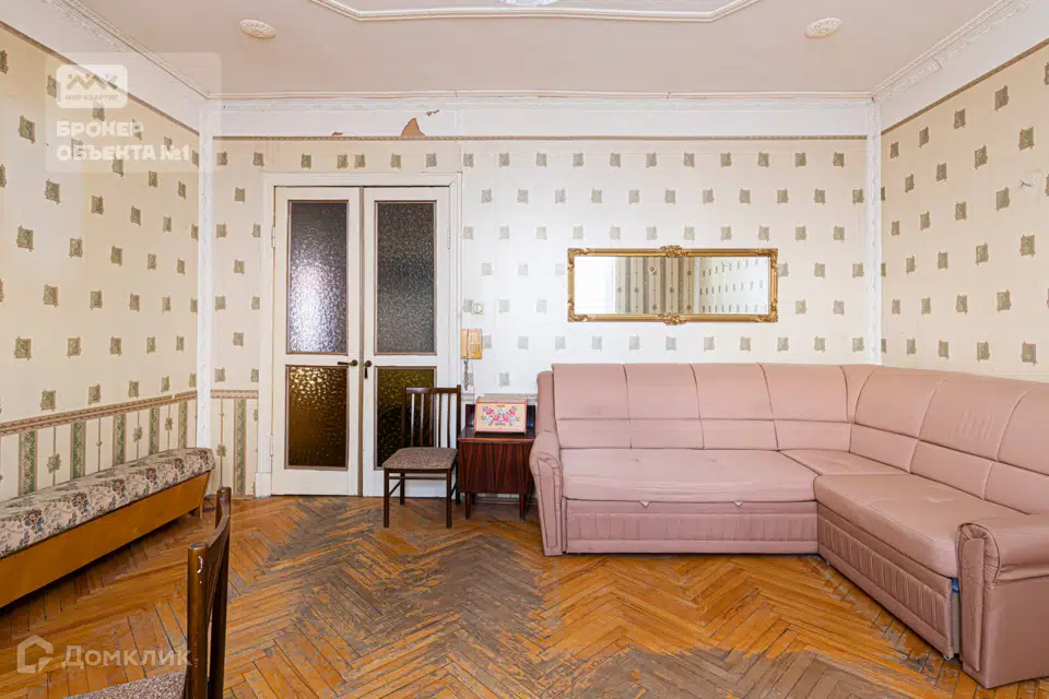 Продаётся 3-комнатная квартира, 83.4 м²
