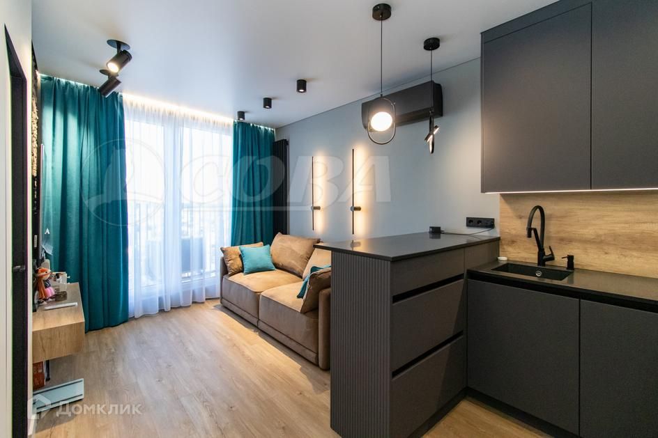 Продаётся 1-комнатная квартира, 34.5 м²