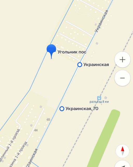 Карта поселок поволжский