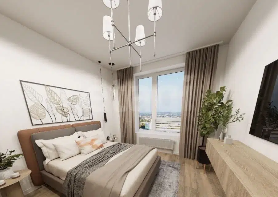Продаётся 2-комнатная квартира, 55.2 м²