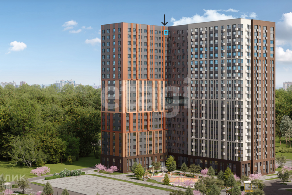 Продаётся студия, 30.7 м²