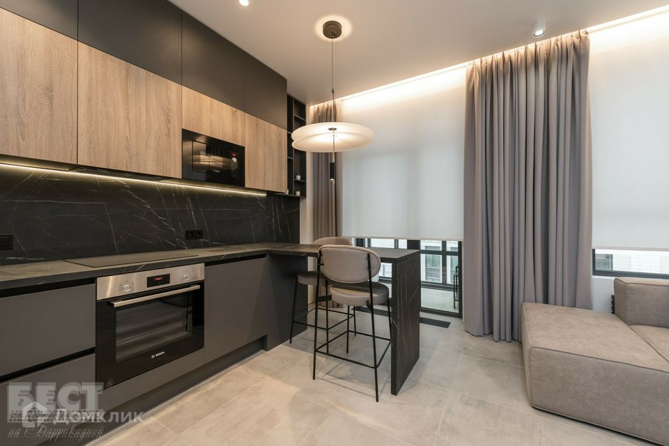 Продаётся 1-комнатная квартира, 44.9 м²