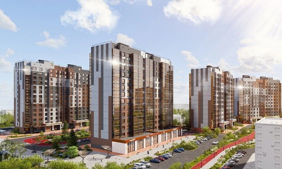 Продаётся 1-комнатная квартира, 45.01 м²