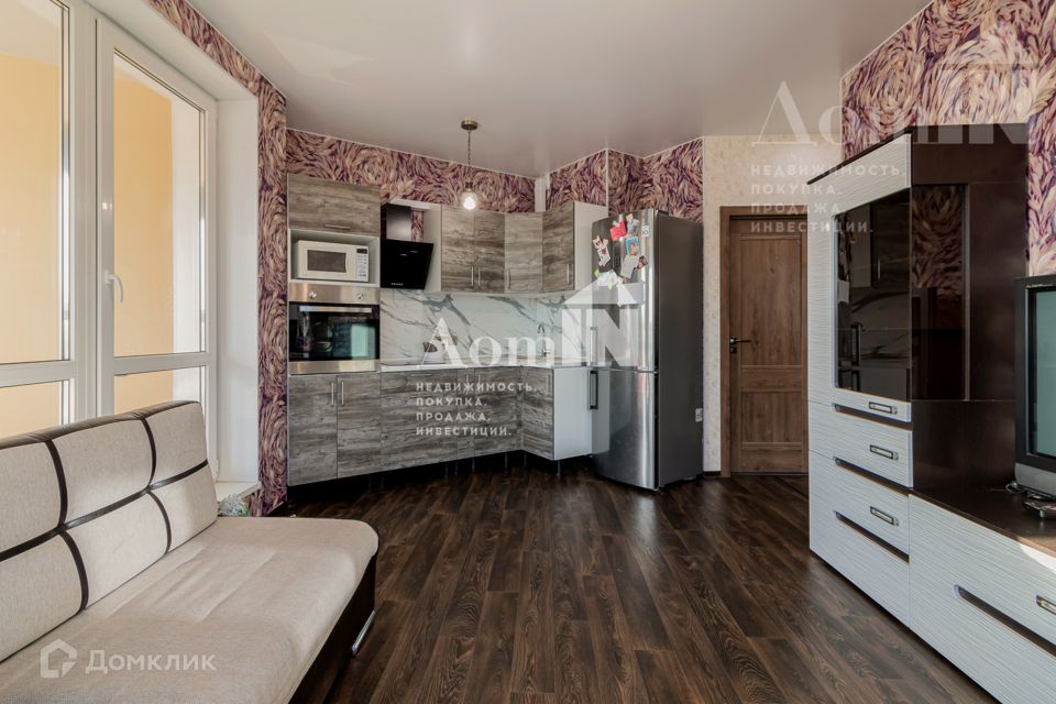 Продаётся 1-комнатная квартира, 40.2 м²
