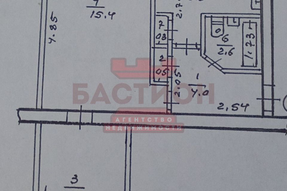 Продаётся 2-комнатная квартира, 42 м²