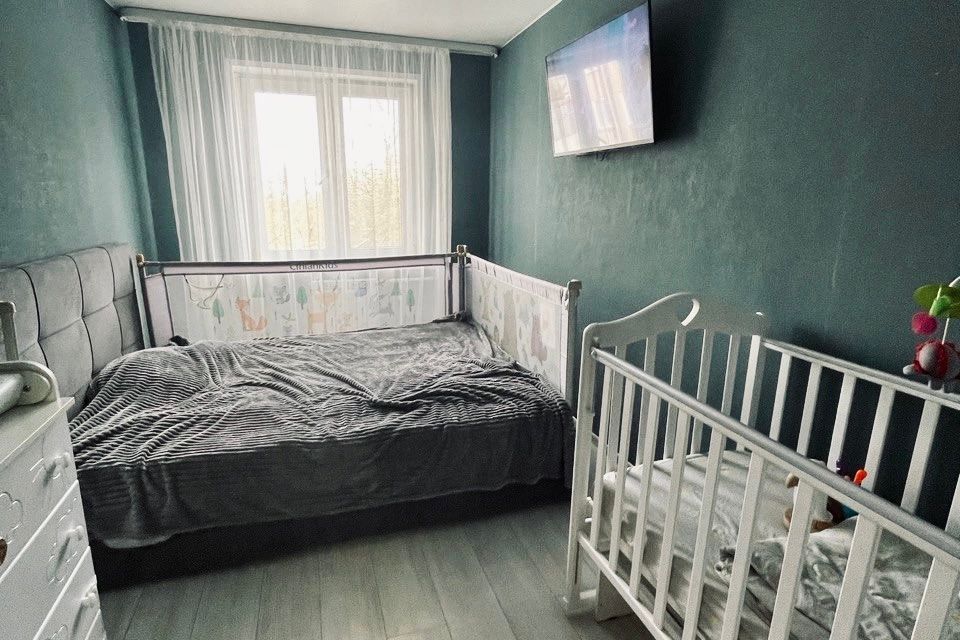 Продаётся 3-комнатная квартира, 63 м²