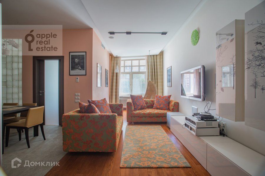 Продаётся 3-комнатная квартира, 123.9 м²