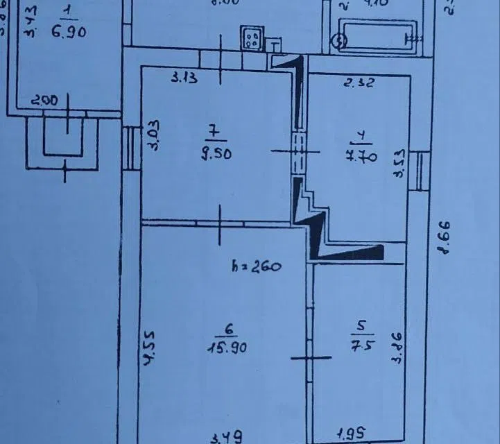 Продаётся дом, 60 м²