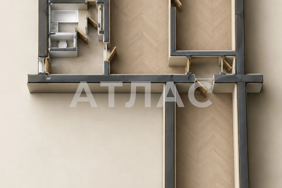 Продаётся 3-комнатная квартира, 52.1 м²