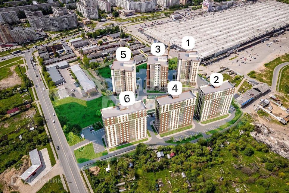 Продаётся 2-комнатная квартира, 57.9 м²
